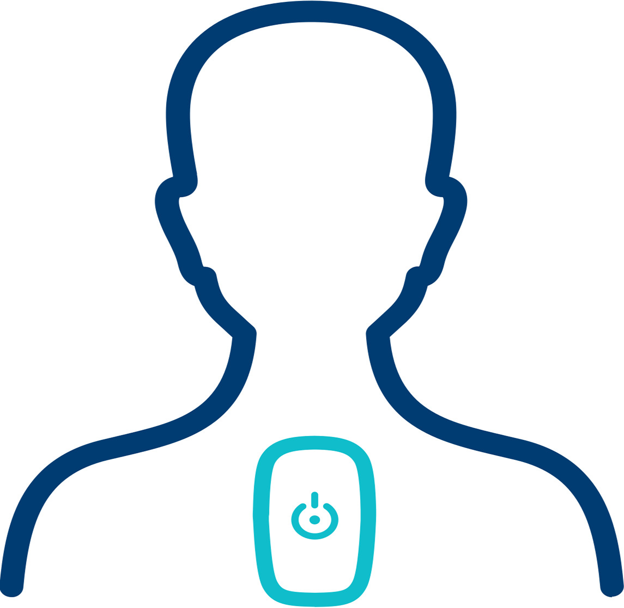 Patient with BodyGuardian icon.