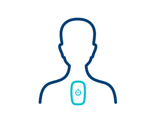 Patient with BodyGuardian icon.