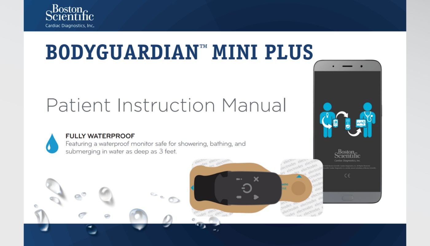 BodyGuardian MINI PLUS Remote Cardiac Monitors For Patients