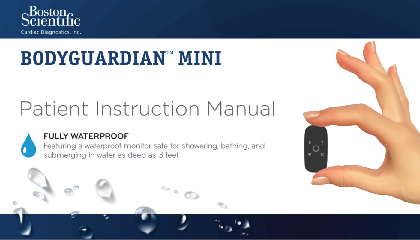BodyGuardian MINI Remote Cardiac Monitors For Patients